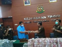 Kejati NTT Kembalikan Uang Rp11 Miliar Milik Bank NTT