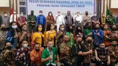 Gubernur Laiskodat Resmi Lepas Kontingen NTT Berlaga di PON Papua