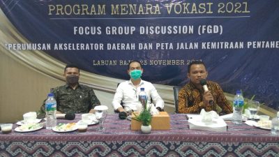 Politeknik ElBajo Gelar FGD Perumusan Akselerator Daerah dan Peta Kemitraan Pentahelix