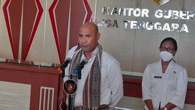 Gubernur NTT Imbau Warga Tetap Waspada Terhadap Potensi Gempa Susulan