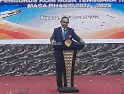 Wagub Nae Soi Resmi Pimpin KONI NTT