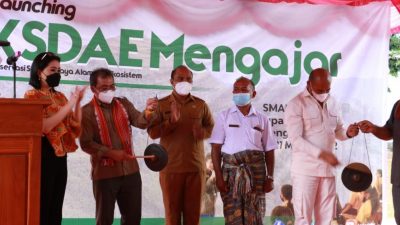 Gubernur NTT Launching Program KSDAE di SMA Negeri 3 Fatuleu