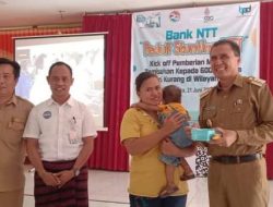 149 Anak di Kabupaten Flotim Dapat Asupan Gizi dari Bank NTT