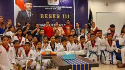 Yuven Tukung Siap Perjuangkan Aspirasi Atlet Cabor Taekwondo Kota Kupang