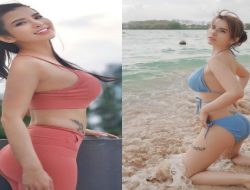 Pamer Foto Seksi, Tato Naga di Perut Maria Vania Curi Perhatian