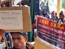 Mahasiswa Gelar Aksi Demo, Sebut Pemimpin Jangan Bermental Preman