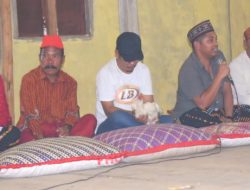 Bantu Pembangunan Rumah Adat, Warga Doakan Stefan Gandi Sukses di Pileg 2024