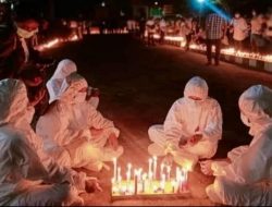 Gelar Aksi 1000 Lilin, APH Diminta Audit Uang Nakes Rp5,6 Miliar di Pemda Flotim