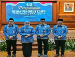 Dewan Pengurus Korpri Provinsi Jawa Timur Resmi Dilantik