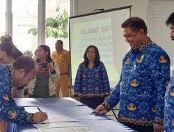 Tandatangani Perjanjian Kinerja, George Hadjoh Minta OPD Kerja Kolaborasi