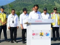 Kunker di NTT, Presiden Jokowi Resmikan Jalan Labuan Bajo – Golo Mori