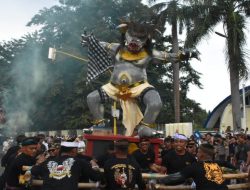 Pawai Ogoh-ogoh Sambut Hari Raya Nyepi di Kota Kupang