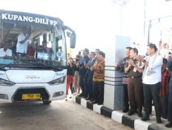 Indonesia dan Timor Leste Resmikan Layanan Bus ALBN Kupang-Dili, Tarif Mulai Rp350.000