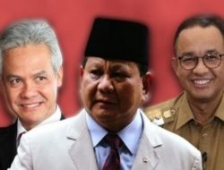 Elektabilitas Prabowo Kian Moncer, Ganjar dan Anies Bersaing Ketat