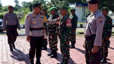 352 Personel Polres Kupang Siap Amankan Ibadah Paskah Tahun 2023