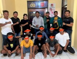 Polisi Amankan 8 Pelaku Pengeroyokan di Kota Kupang