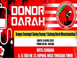 PKN Kota Kupang Bakal Gelar Aksi Donor Darah di Acara Car Free Day