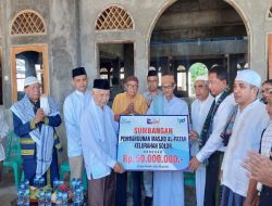 Bank NTT Bantu Rp100 Juta untuk Pembangunan Masjid Al-Fatah