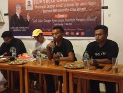 GMC NTT Adakan Bedah Buku dan Nobar Film Anak Negeri Bersama BEM UCB Kupang