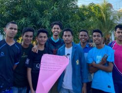 Gelar Sosialisasi Komunikasi Efektif, Mahasiswa Unwira Kupang Sasar Anak Muda Futsal Gares FC