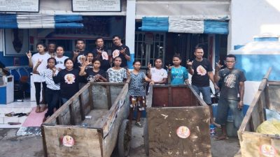 Ganjar Milenial Bersama Forum PMPL Gelar Gerakan Peduli Sampah di Kota Kupang