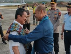 Kunker ke NTT, Menteri KKP Disambut Gubernur Viktor Laiskodat