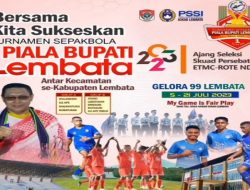 Bupati Lembata Cup Jadi Ajang Seleksi Menuju ETMC XXXII Rote Ndao