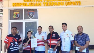 Baliho Caleg Dirusak, PKN Kota Kupang Laporkan Kasat Pol PP ke Polda NTT