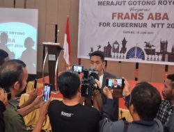 Frans Aba Dinanti Bangun Kultur Ekonomi dan Harga Diri Rakyat NTT