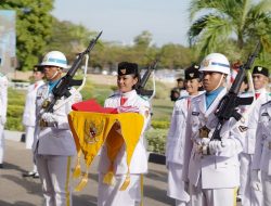 Paskibraka NTT Sukses Kibarkan Bendera Merah Putih di HUT RI ke-78