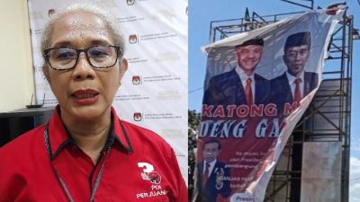 Baliho Ganjar dan Jokowi Dicopot Warga, Ini Respon PDIP NTT