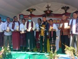 Perayaan 1 Abad SDK Belang Disemaraki Launching Jagung Titi Ina Florata