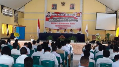 Esthon Foenay Ingatkan Kader Partai Wujudkan Pemilu 2024 yang Aman dan Damai