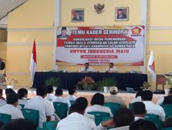 Esthon Foenay Ajak Kader Gerindra Bersatu dan Menangkan Prabowo  Subianto di Pilpres 2024