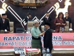 Sipri Reda Resmi Jadi Anggota DPRD NTT