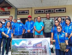 KSP Kopdit Swasti Sari Salurkan Bantuan untuk Korban Erupsi Gunung Lewotobi