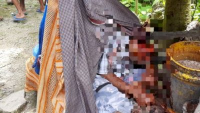 Tragis! Warga Kupang Diduga Alami Gangguan Jiwa, Tebas Leher Ayahnya Hingga Tewas