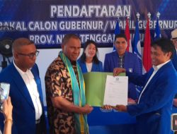 Maju Cagub NTT, Johni Asadoma Ingin Jadi Calon Definitif dari PAN