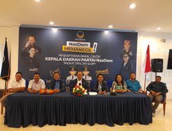 DPW NasDem NTT Buka Pendaftaran Calon Kepala Daerah Tanpa Mahar Politik