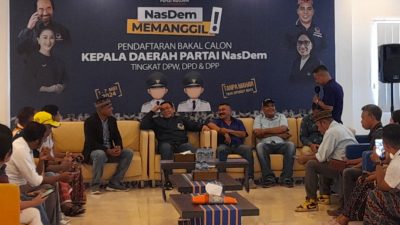 Maju Calon Bupati Sikka, Fidelis Nogor Sudah Daftar di 9 Parpol, Termasuk NasDem
