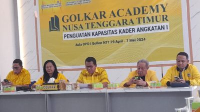 Golkar Academy NTT Siapkan Rencana Buka Sekolah Politik Angkatan Kedua
