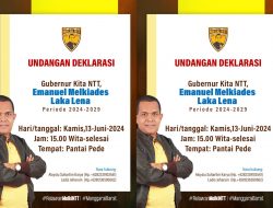 Besok! Ratusan Relawan di Labuan Bajo Deklarasi Dukungan untuk Melki Laka Lena