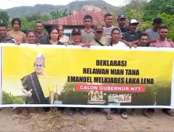 Simpul Relawan Sikka Komit Menangkan Melki Laka Lena di Pilgub NTT