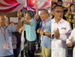 Momen Tiga Paslon Pilkada Menari Bersama Usai Deklarasi Damai di KPU NTT
