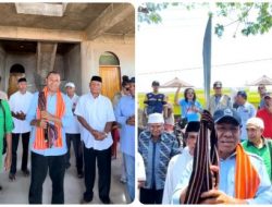 Cawagub Johni Asadoma Terima Parang Peda Ruwen di Adonara, Didoakan Sukses di Pilgub NTT