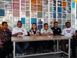 Forum Pemuda NTT Salurkan Bantuan untuk Korban Erupsi Gunung Lewotobi di Flores Timur