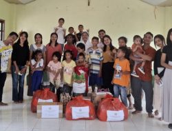 Tebar Cinta di Hari Valentine, HIMARA Kupang Berbagi Kasih di Panti Asuhan Bakti Luhur Baumata
