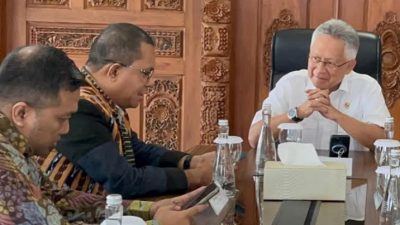 Melki Laka Lena Temui Mendikti Saintek, Bahas Percepatan Pembangunan Sekolah Unggulan di NTT