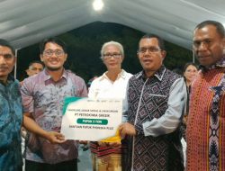 Diterima Gubernur Melki, Ahmad Yohan dan PT Petrokimia Gresik Serahkan Pupuk 5 Ton untuk NTT