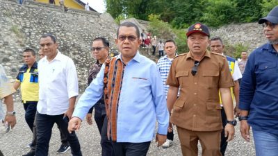 Melki Laka Lena Tinjau PLBN Motamasin, Janji Perbaiki Akses Jalan, Listrik, dan Internet